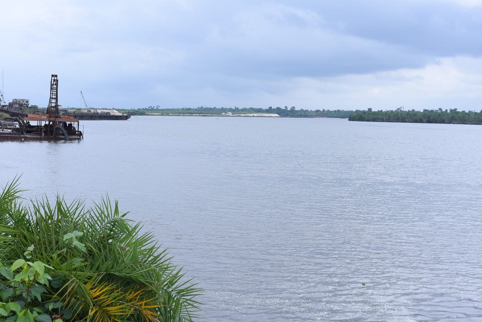 Estuary at the Peakware Offshore marine facility